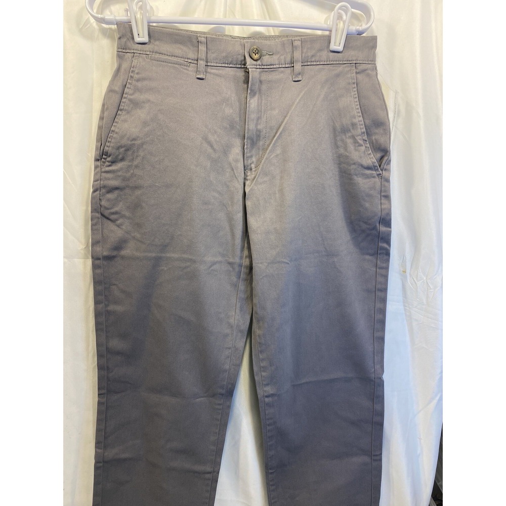 Amazon essentials gray slacks size 29/30 new with pants  straight leg mens